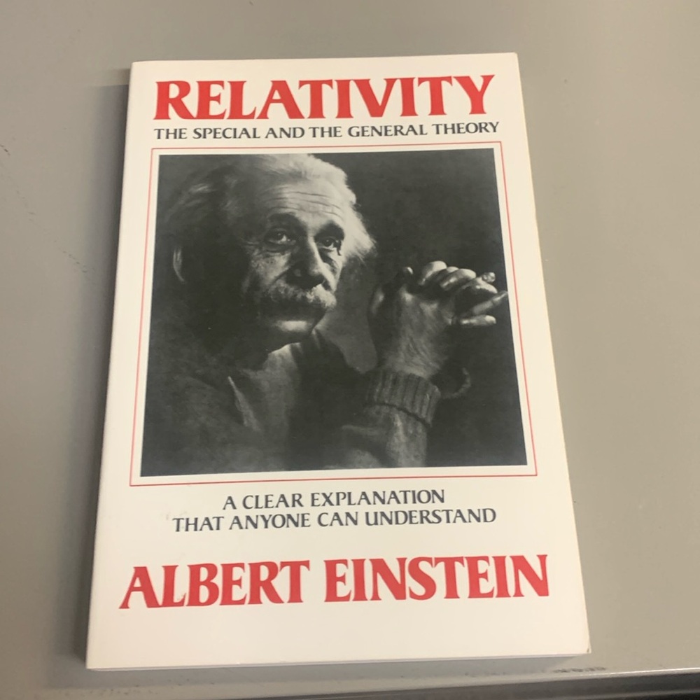 Relativity Paperback Book by Albert Einstein🛑